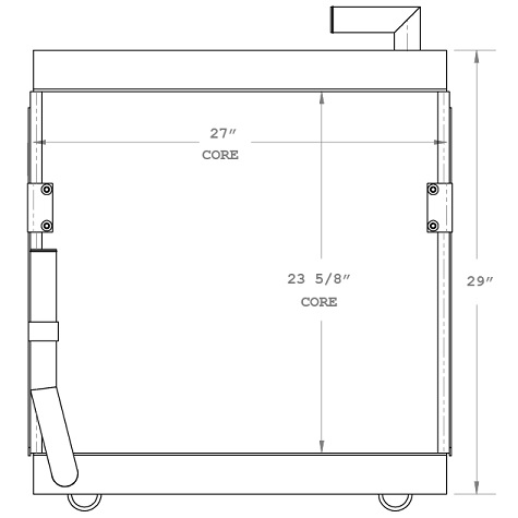 270555 - Industrial Oil Cooler Oil Cooler