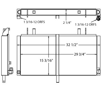 270626 - Industrial Oil Cooler Oil Cooler