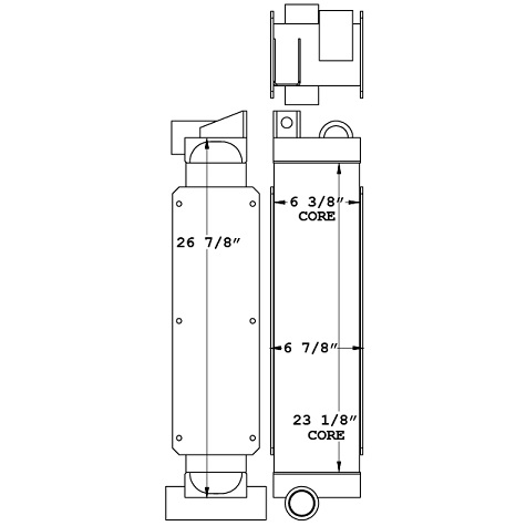 271141 - Mining Equipment Oil Cooler Oil Cooler