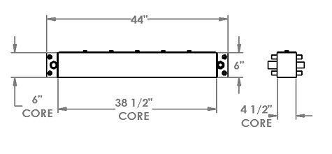 271364 - Terex TXL200 Hydraulic Oil Cooler Oil Cooler