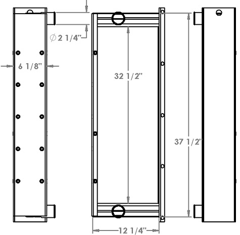 280384 - John Deere Powered Charge Air Cooler Charge Air Cooler