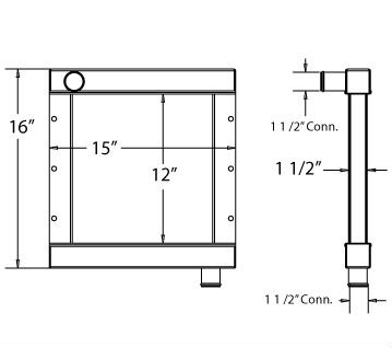 450094 - Industrial Radiator Radiator