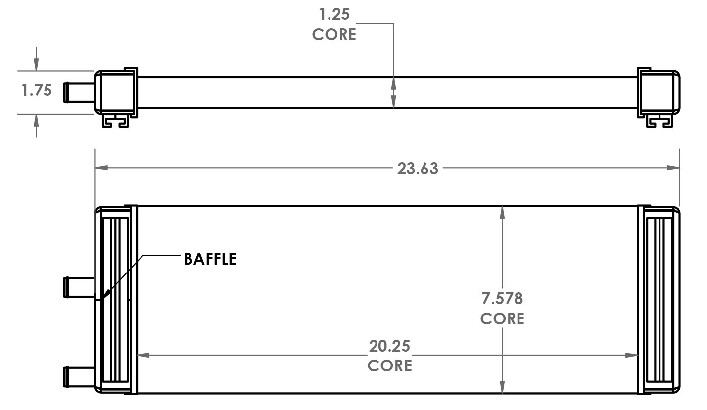 450835 - Chevrolet Silverado SS Supercharger Intercooler