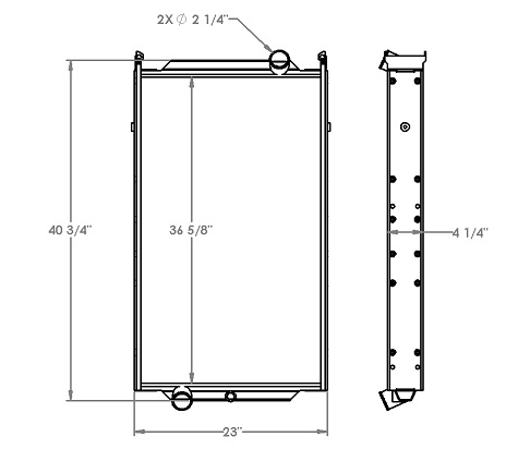 451325 - Volvo FE Radiator Radiator