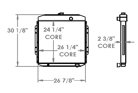 451466 - Generator Radiator Radiator
