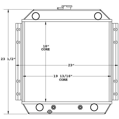 Airport Tug Radiator - 450516