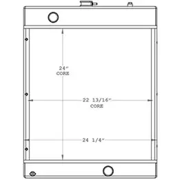 Laymor 450628 radiator drawing