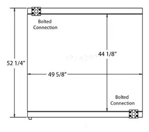 Sullivan Palatek 270458 oil cooler drawing