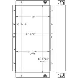 Sullivan Palatek 271016 oil cooler drawing
