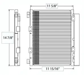 GMC CON0021 condenser drawing