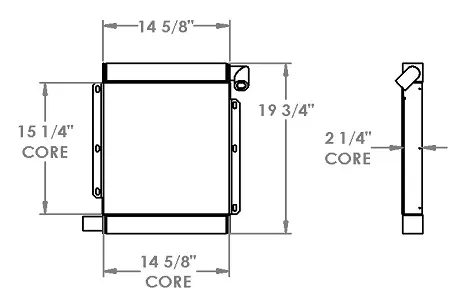 Bomag Oil Cooler - 271351