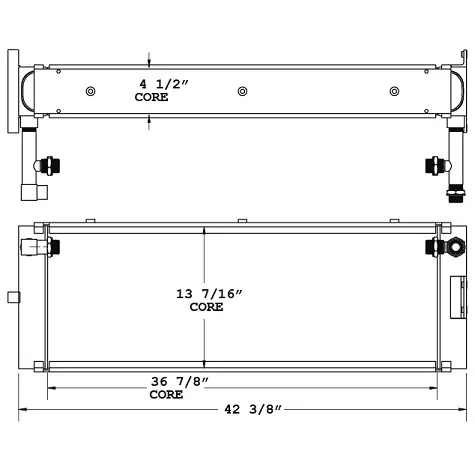 Hyundai Loader Oil Cooler - 270812